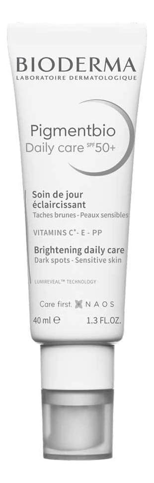 Bioderma Дневной осветляющий крем для лица Pigmentbio Daily Care SPF50+