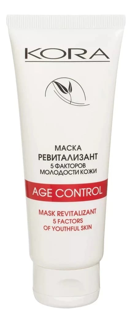 KORA Маска для лица Ревитализант 5 факторов молодости кожи Age Control