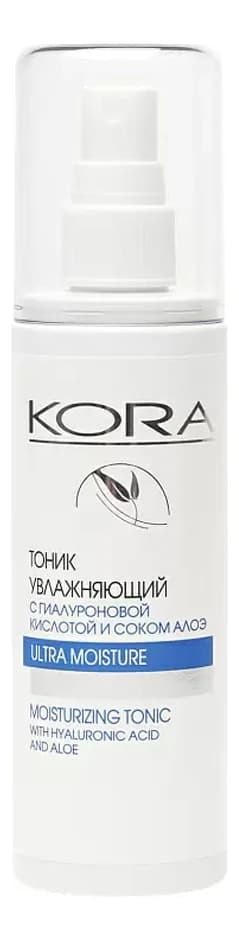 KORA Увлажняющий тоник для лица с гиалуроновой кислотой Ultra Moisture