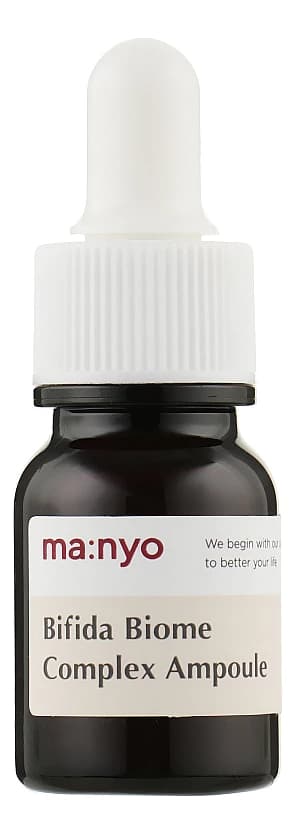 Manyo Factory Антивозрастная эссенция для лица с пробиотиками и пептидами Bifida Biome Complex Ampoule Эссенция