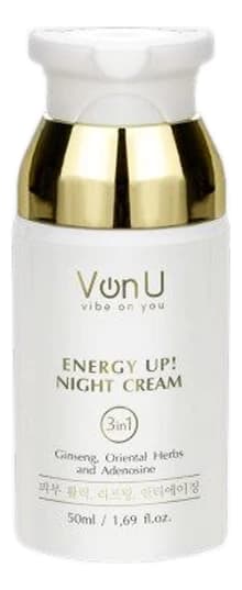 Von-U Омолаживающий ночной крем для лица Energy Up! Night Cream