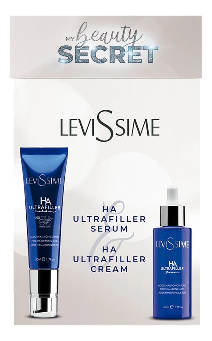 Levissime Набор для лица Beauty Secret HA Ultrafiller (крем + сыворотка 50мл