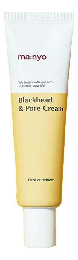 Manyo Factory Крем для лица против черных точек с кислотами Blackhead & Pore Cream