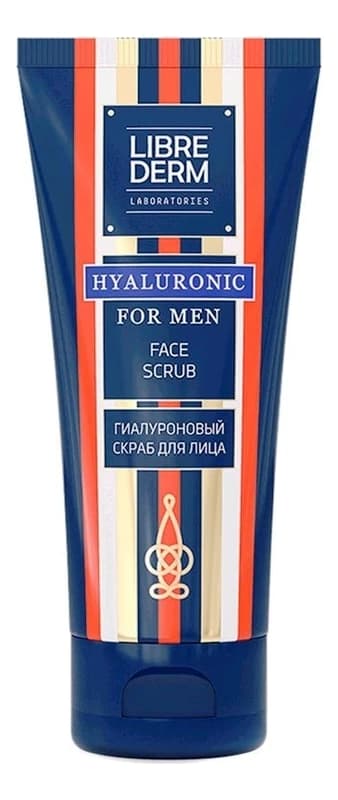 Librederm Гиалуроновый гель-скраб для лица For Men Hyaluronic Face Scrub