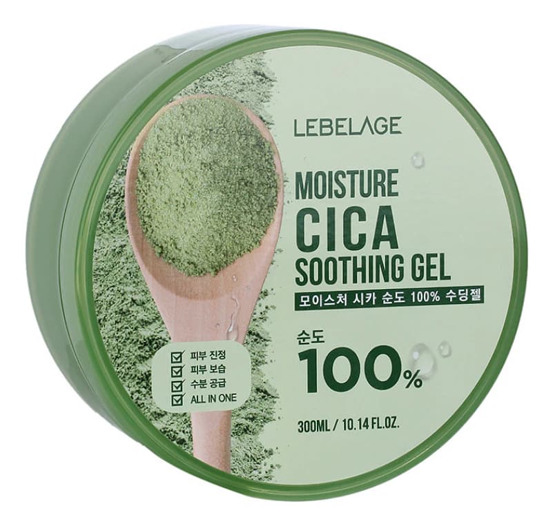 Lebelage Гель для лица и тела с экстрактом центеллы азиатской Moisture Cica Soothing Gel