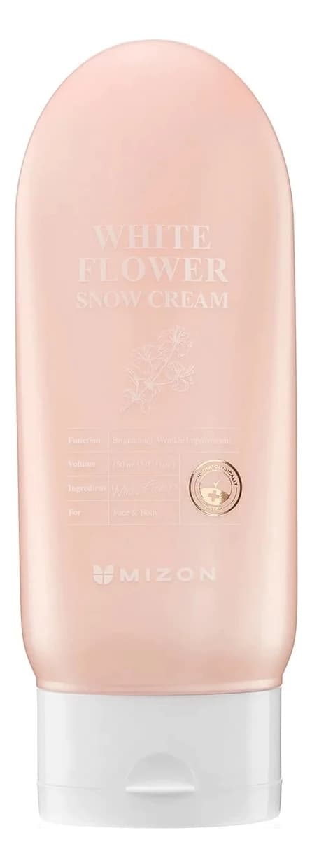Mizon Осветляющий крем для лица на основе цветочных экстрактов White Flower Snow Cream