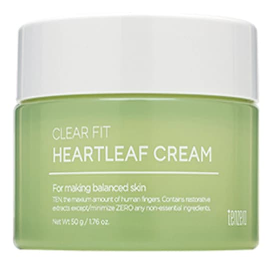 TENZERO Балансирующий крем с экстрактом хауттюйнии Clear Fit Heartleaf Cream
