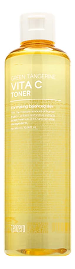 TENZERO Освежающий тонер для лица с экстрактом зеленого мандарина Green Tangerine Vita C Toner