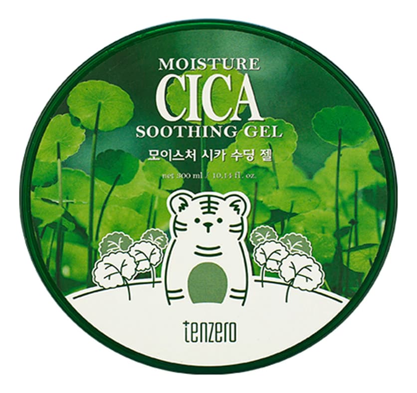 TENZERO Освежающий гель с экстрактом центеллы азиатской Moisture Cica Soothing Gel