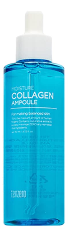 TENZERO Разглаживающая ампульная сыворотка с коллагеном Moisture Collagen Ampoule