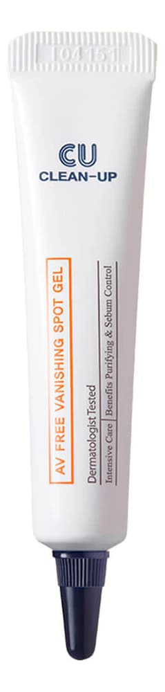 CUSKIN Точечный гель для проблемной кожи лица Clean-Up Av Free Vanishing Spot Gel