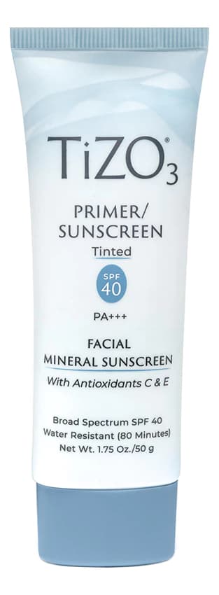 TIZO Солнцезащитный крем для лица 3 Primer Facial Mineral Sunscreen SPF40 PA+++