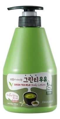 Welcos Лосьон для тела с ароматом зеленого чая Kwailnara Green Tea Milk Body Lotion