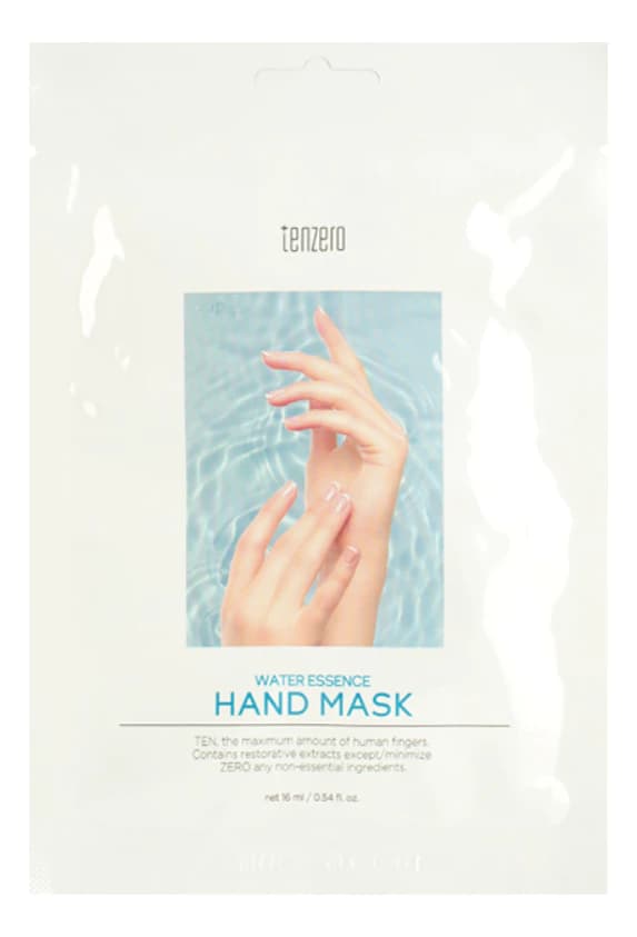 TENZERO Смягчающая увлажняющая маска для рук Water Essence Hand Mask
