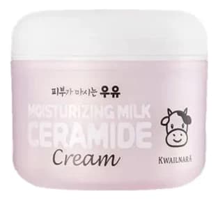 Welcos Увлажняющий крем для лица Kwailnara Moisturizing Milk Ceramide Cream