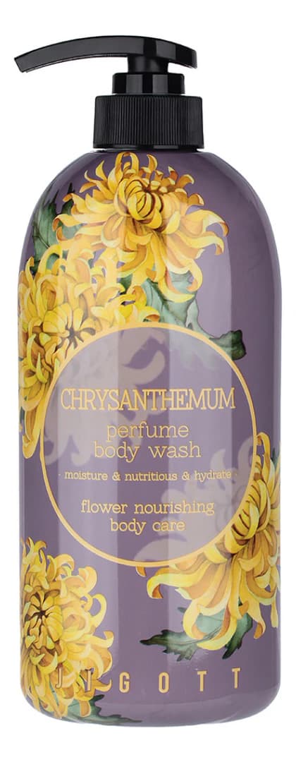 Jigott Парфюмированный гель для душа с экстрактом хризантемы Chrysanthemum Perfume Body Wash