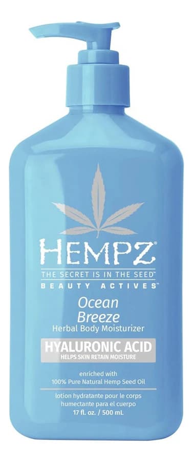 Hempz Молочко для тела с гиалуроновой кислотой Ocean Breeze Herbal Body Moisturizer
