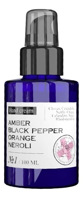 Maniac Gourmet Парфюмированный крем для рук No1 Hand Cream (амбра, черный перец, апельсин, нероли