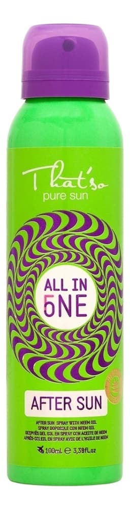 That'so Спрей-лосьон после загара с маслом ним All In One After Sun Spray With Neem Oil