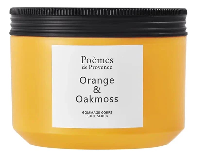 Poemes de Provence Orange & Oakmoss Скраб для тела