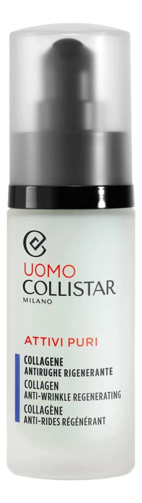 Collistar Легкий крем-гель для лица с коллагеном Uomo Attivi Puri Collagene Antirughe Rigenerante