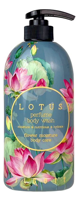 Jigott Парфюмированный гель для душа с экстрактом лотоса Lotus Perfume Body Wash