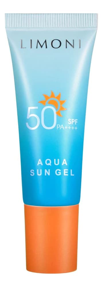 Limoni Солнцезащитный крем-гель для лица и тела Aqua Sun Gel SPF50 РА++++ Крем-гель