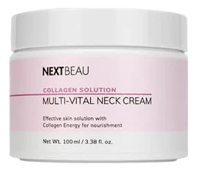 Nextbeau Омолаживающий крем для шеи с гидролизованным коллагеном Collagen Solution Multi-Vital Neck Cream