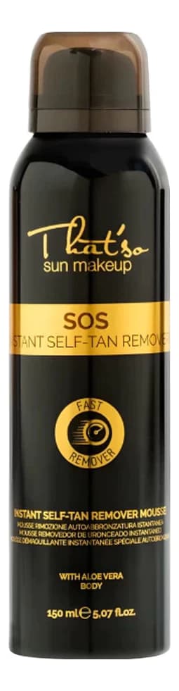 That'so Мусс для мгновенного удаления автозагара Sos Instant Self-Tan Remover Mousse
