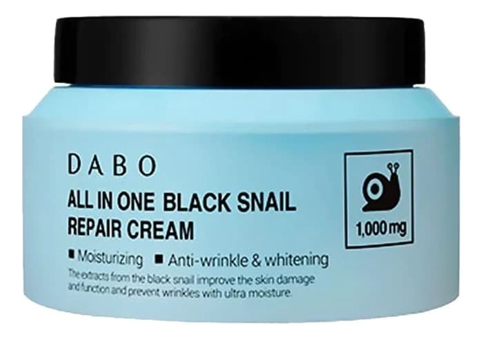DABO Восстанавливающий крем с муцином черной улитки All In One Black Snail Repair Cream