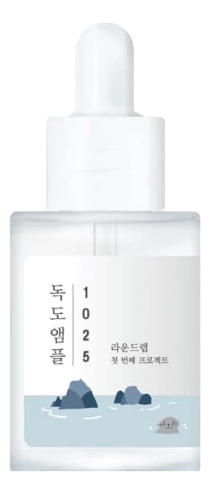 Round Lab Гидрирующая ампульная сыворотка для лица с морской водой 1025 Dokdo Ampoule