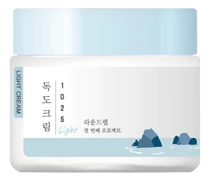Round Lab Легкий увлажняющий крем для лица с комплексом минералов 1025 Dokdo Light Cream