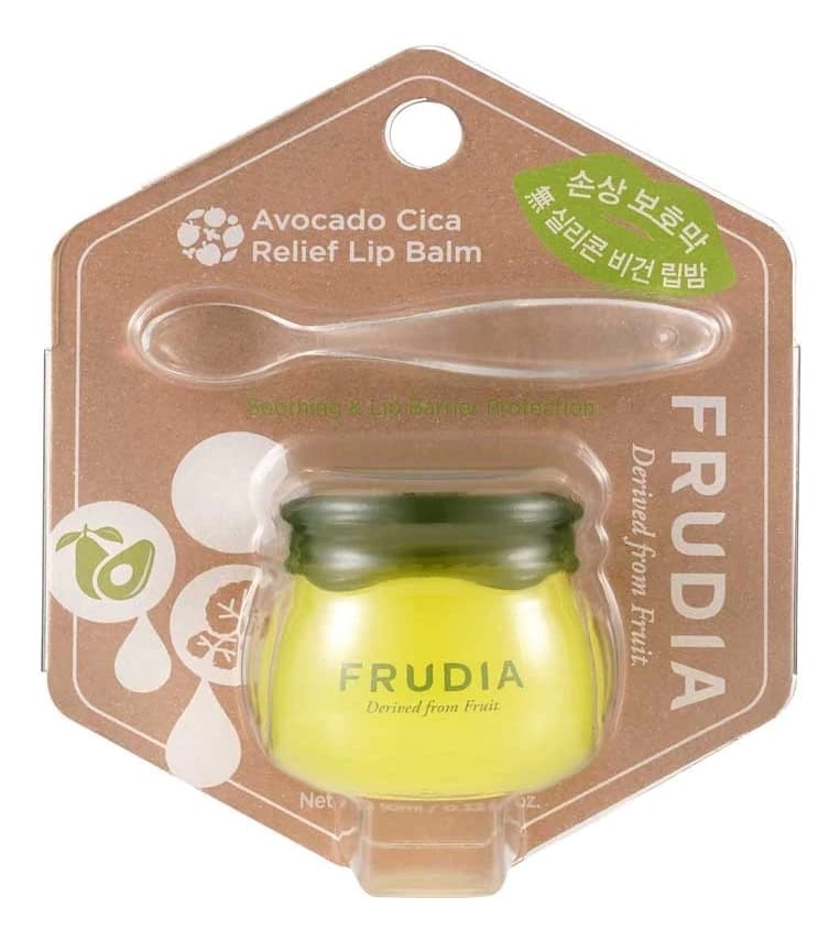 Frudia Восстанавливающий бальзам для губ с экстрактом авокадо Avocado Cica Relief Lip Balm