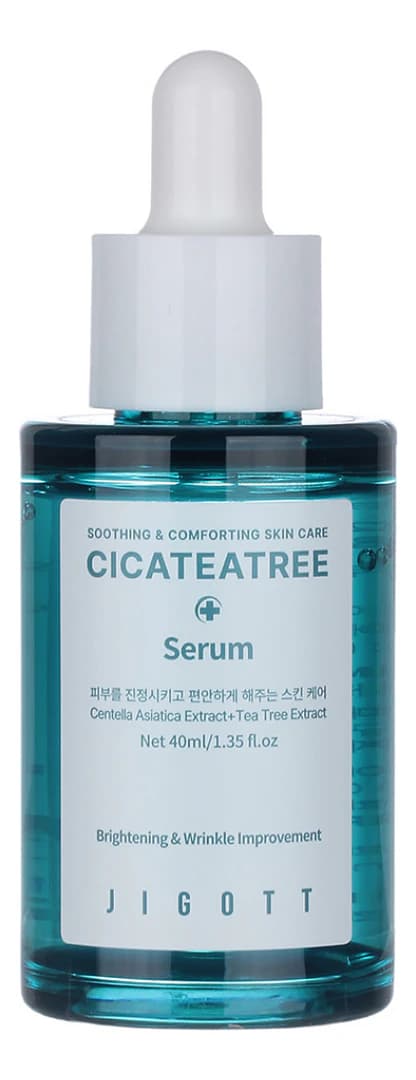 Jigott Сыворотка для лица с экстрактом центеллы азиатской и чайного дерева Cicateatree Serum
