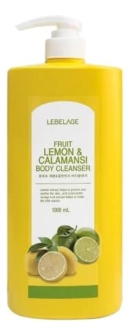 Lebelage Гель для душа с экстрактами лимона и каламанси Fruit Lemon & Calamansi Body Cleanser