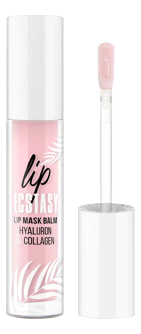 LUXVISAGE Маска-бальзам для губ Lip Ecstasy Hyaluron & Collagen 601 rose