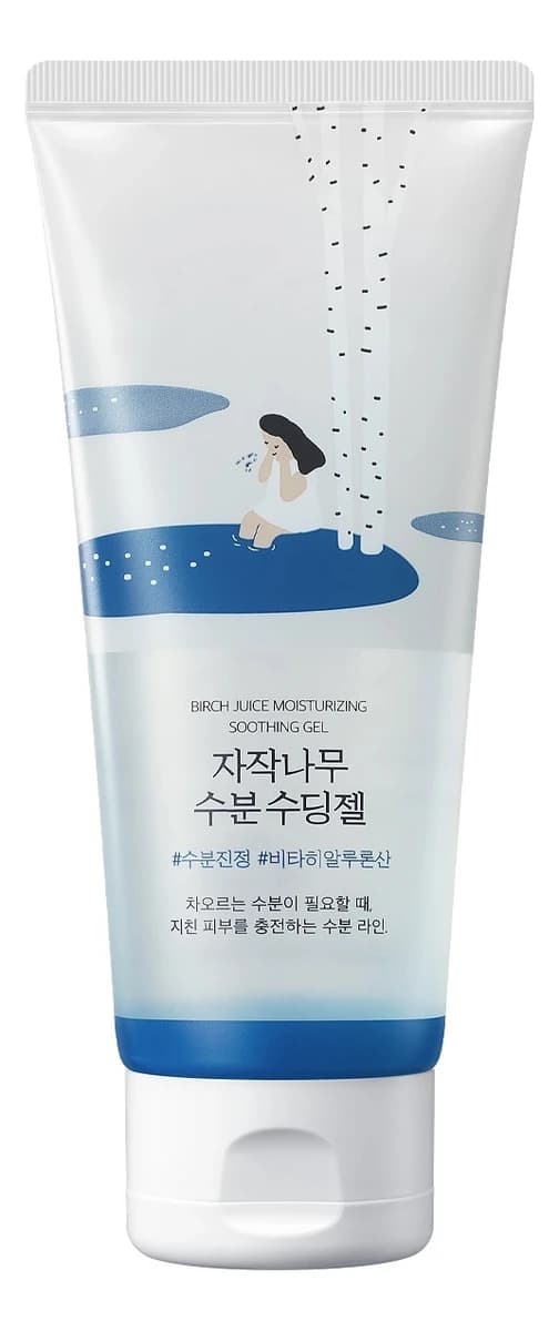 Round Lab Охлаждающий гель для лица и тела с экстрактом березового сока Birch Juice Moisturizing Soothing Gel