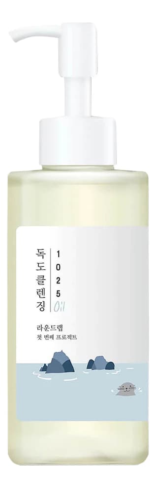 Round Lab Легкое гидрофильное масло для лица с морской водой 1025 Dokdo Cleaning Oil