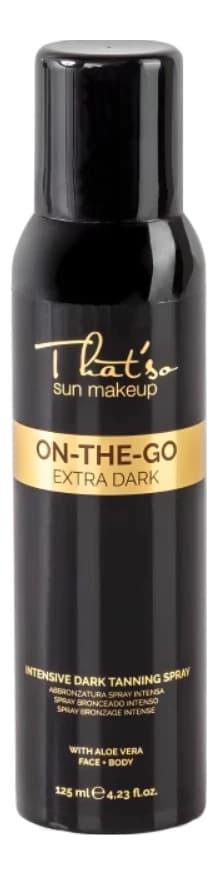 That'so Спрей-автозагар On-The-Go Extra Dark Intensive Tanning Spray