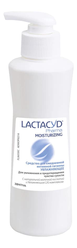 LACTACYD Увлажняющее средство для интимной гигиены Pharma Moisturizing
