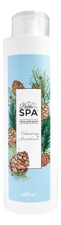 Белита Пена для ванн Сибирский кедр и можжевельник SPA
