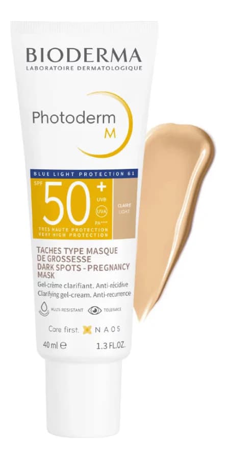 Bioderma Солнцезащитный крем-гель для лица и шеи Photoderm M SPF50+ PA++++