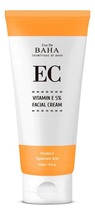 Cos De Baha Питательный гель-крем с витамином Е и гиалуроновой кислотой Vitamin E 5% Facial Cream
