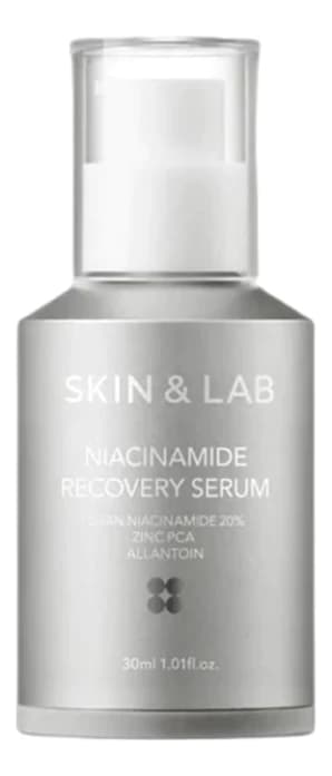 Skin & Lab Сыворотка для лица с растительным ниацинамидом Niacinamide Recovery Serum