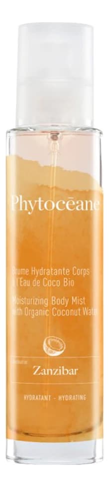 PHYTOCEANE Увлажняющий мист для тела с кокосовой водой Zanzibar Moisturizing Body Mist With Organic Coconut Water