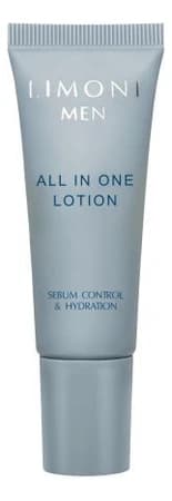Limoni Мужской крем-лосьон для лица Men All In One Lotion Sebum Control & Hydration Крем-лосьон