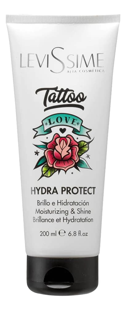 Levissime Увлажняющий восстанавливающий крем для лица и тела Tattoo Love Hydra Protect