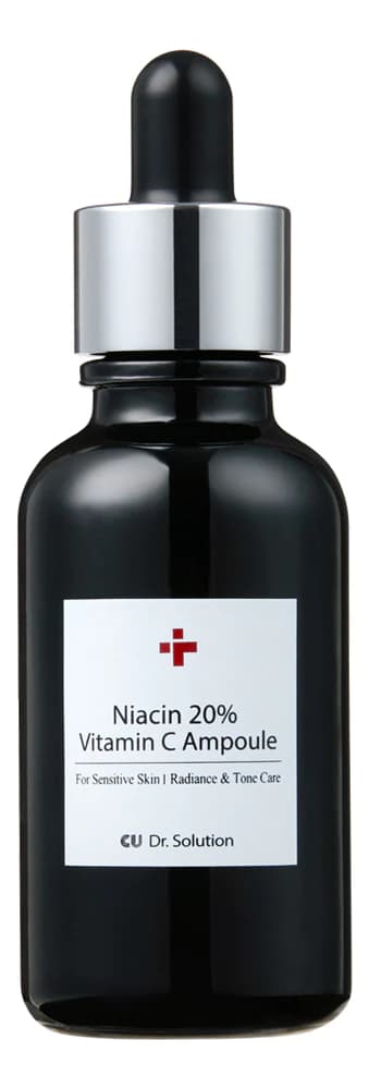CUSKIN Концентрированная ампульная сыворотка для лица с ниацинамидом Dr.Solution Niacin 20% Vitamin C Ampoule