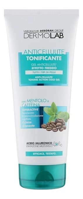 Deborah Milano Антицеллюлитный охлаждающий крем для тела Dermolab Anti-Cellulite Toning Action Cold Gel- All Skin Types