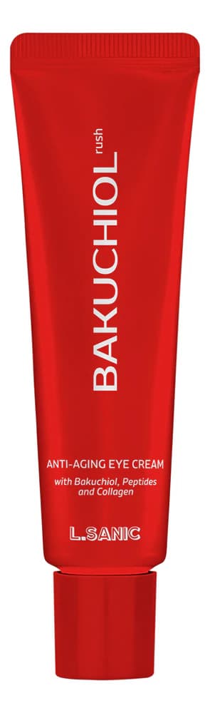L.Sanic Крем для кожи вокруг глаз с бакучиолом, пептидами и коллагеном Bakuchiol Rush Anti-Aging Eye Cream